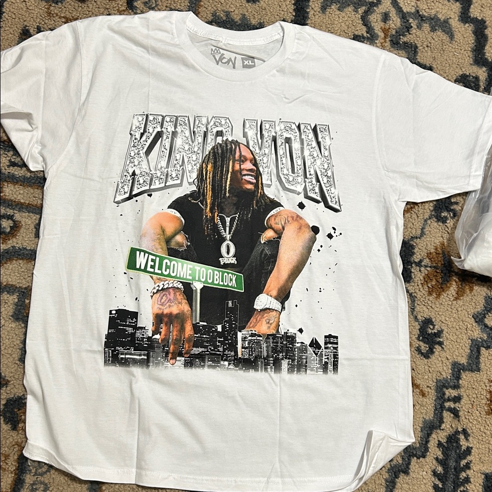 White Graphic Tee